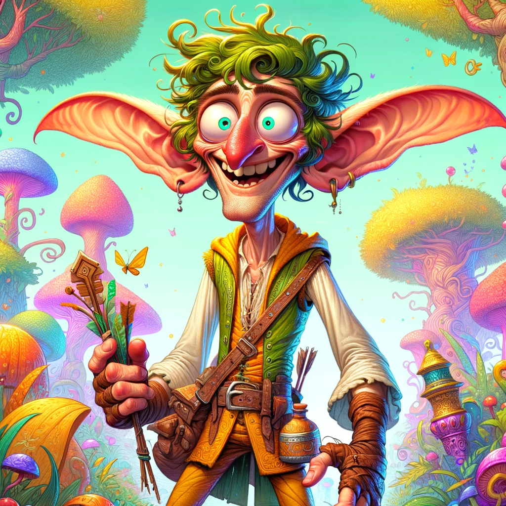lui, c'est l'ELFE, visiblement sous amphétamine...